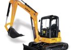 Гусеничный экскаватор мини  HANIX H55DR
